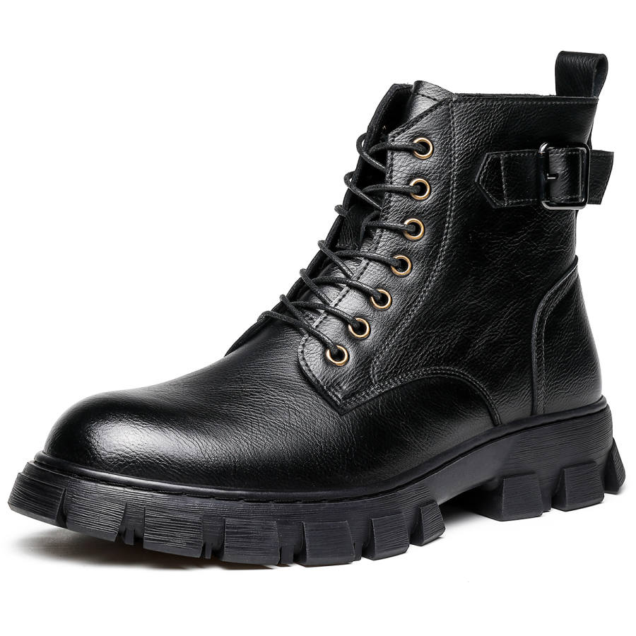 CHINT Combat Boots Men's Black