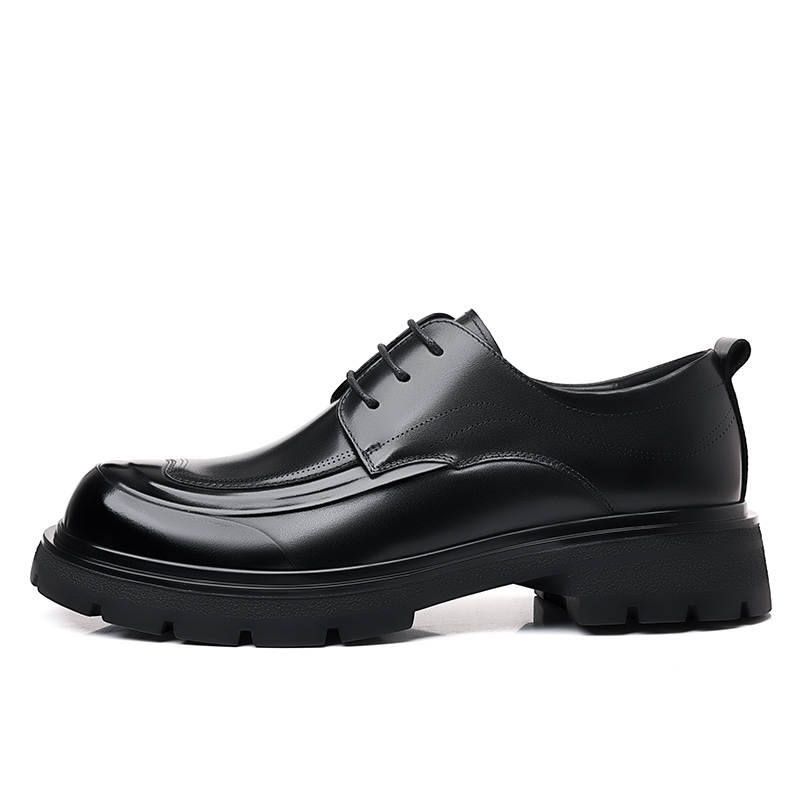 LUOMENG LUOMENG Casual Leather Shoes Men's Low Top