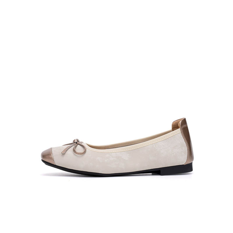 Martniel Cow Leather Casual Shoes Women's Ecru