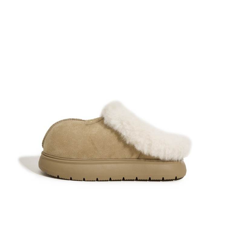 MILANLIANGE Rubber Sole Quiet, Odor Resistant, Abrasion Resistant Closed Toe Slippers Women's