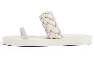 CHARLES&KEITH Composite Sole Slide Slippers 2cm Women's Multi Composite Color/Brown
