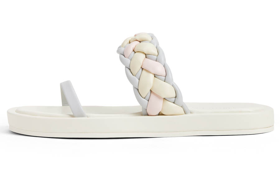 CHARLES&KEITH Composite Sole Slide Slippers 2cm Women's Multi Composite Color/Brown