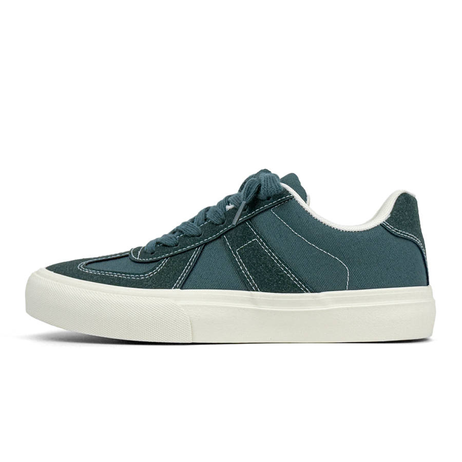 Mengsai Abrasion Resistant Cushioning Abrasion Resistant Cushioning Low top Canvas Shoes Men's Green Box