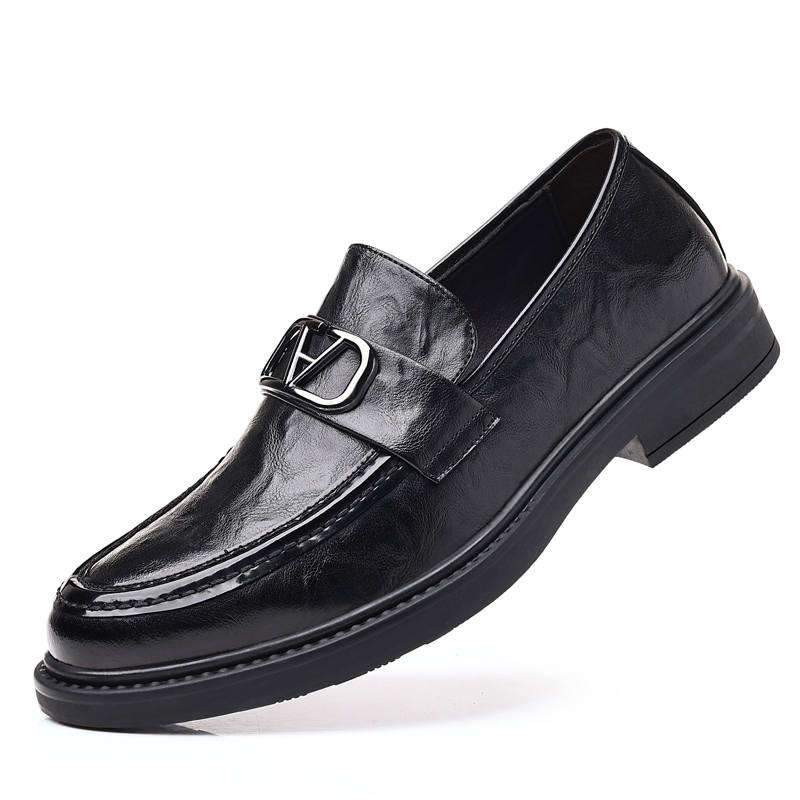EGCHI Men's Casual Shoes Men's Mid Top Black
