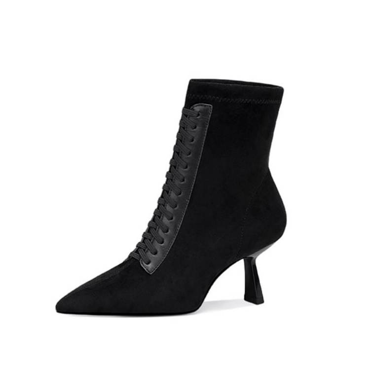 JESSICA SOPHIA Sock Boots Ankle Boots 6.5cm Women's