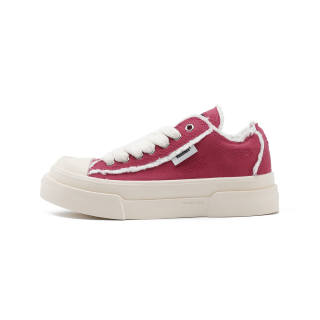 VEEMES Low top Canvas Shoes Unisex Red