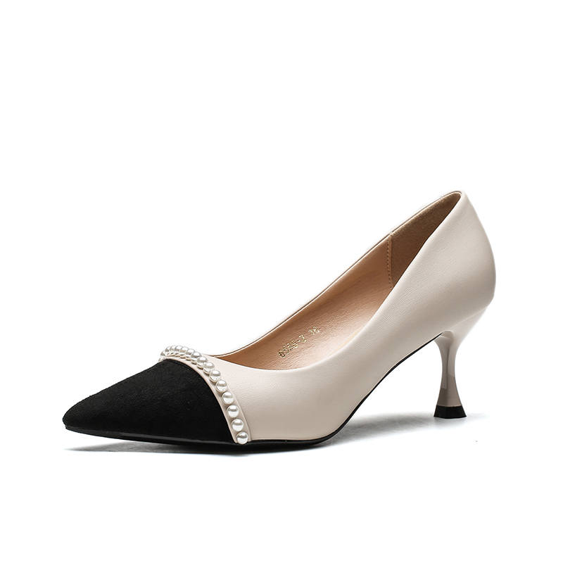 QITUMAUL Slim Heel High Heels 6.5cm Women's