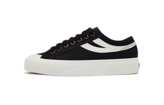 SUPERGA Canvas Shoes Unisex Black