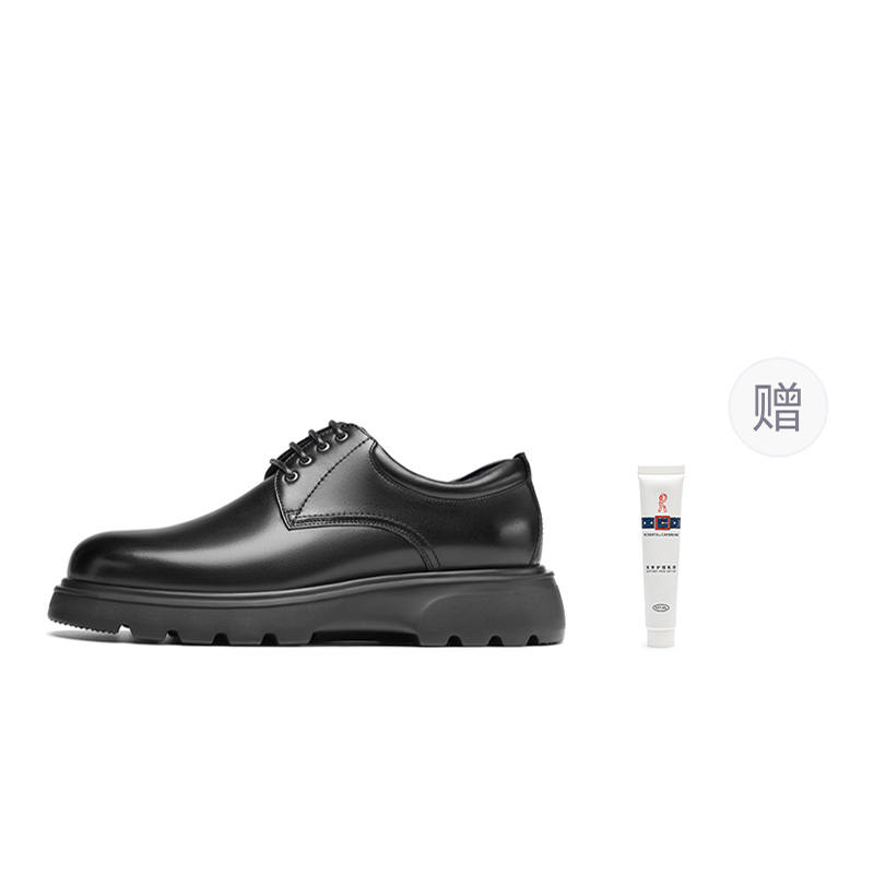 ROBERTA DI CAMERINO Cow Leather Dress Shoes Men's Black