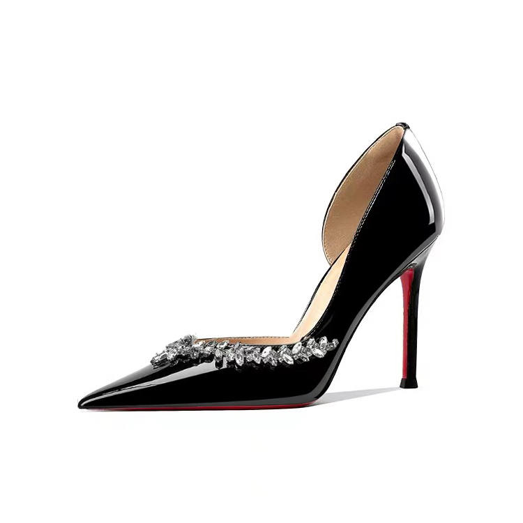 TAOLEI Pu Slim Heel High Heels Women's