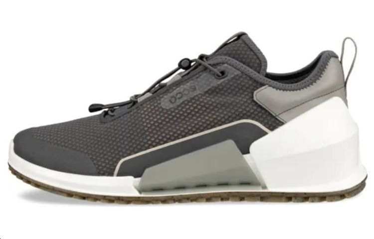Ecco Biom 2.0 Cushioning Abrasion Resistant Cushioning, Wear Resistant Low top Casual Shoes Men's Gray White