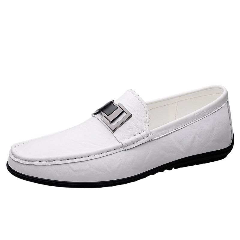 GONGNIULEITING Gommino Loafers Men's
