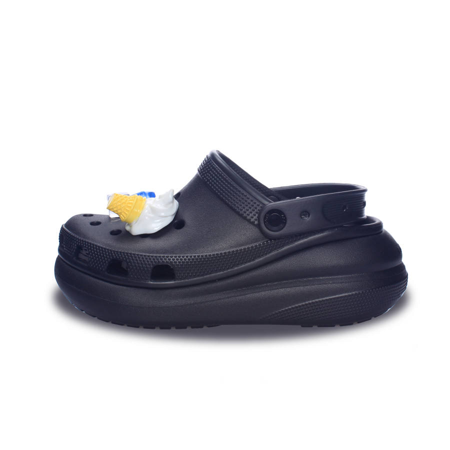 Crocs Crocs Crush Clog EVA Clogs Unisex Black