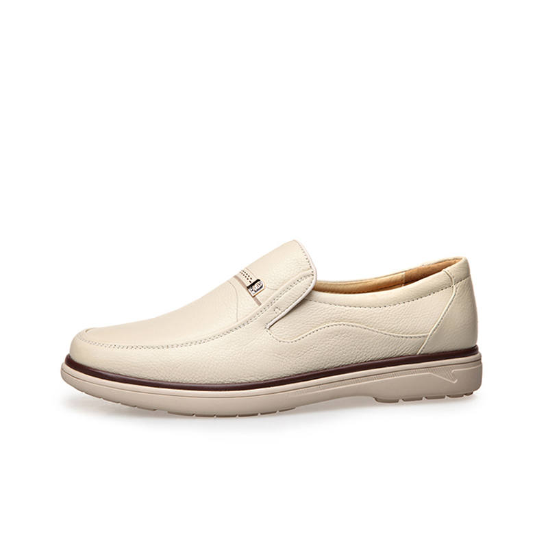 LAORENTOU Top Grain Cow Leather Casual Leather Shoes Men's