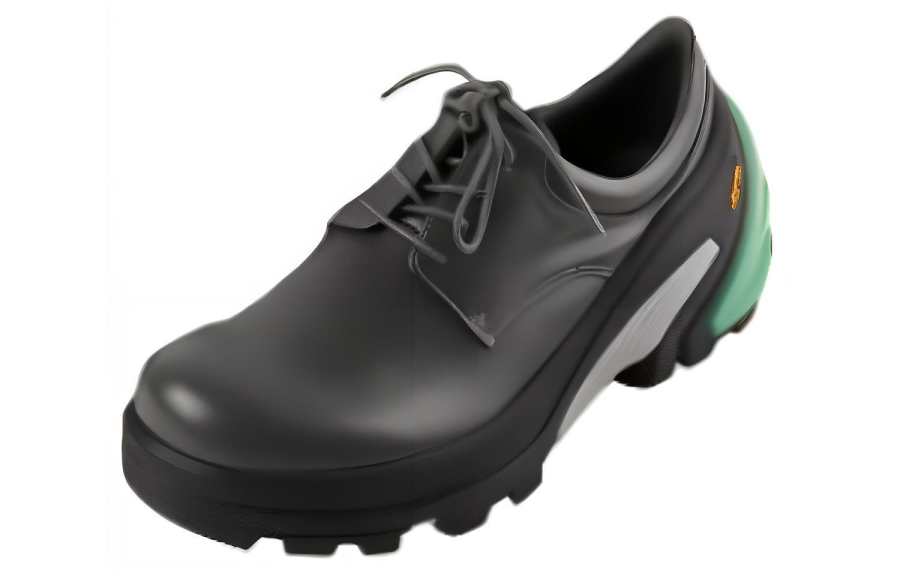 CROQUIS Cow Leather Casual Shoes Men's Black