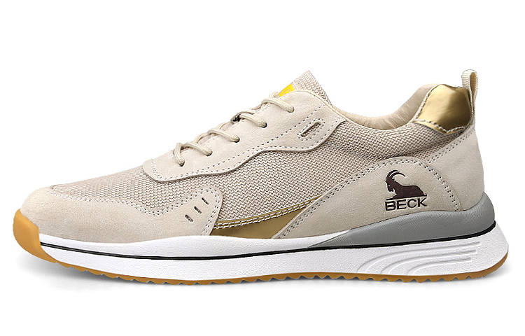 BECK Pigskin Abrasion Resistant Slip Resistant Low top Casual Shoes Men's