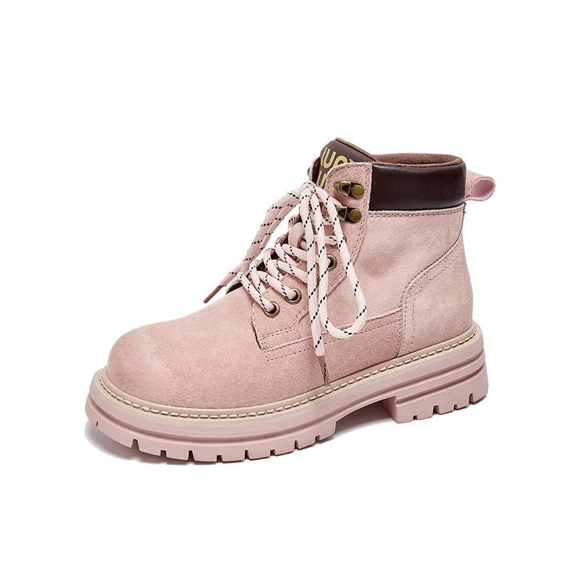 PLO CART Combat Boots Women's Yellow/Brown/Pink