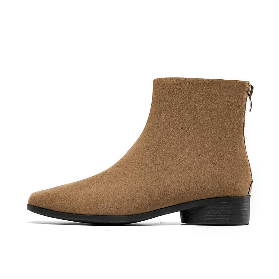 EBLAN EBLAN Ankle Boots Women's Khaki