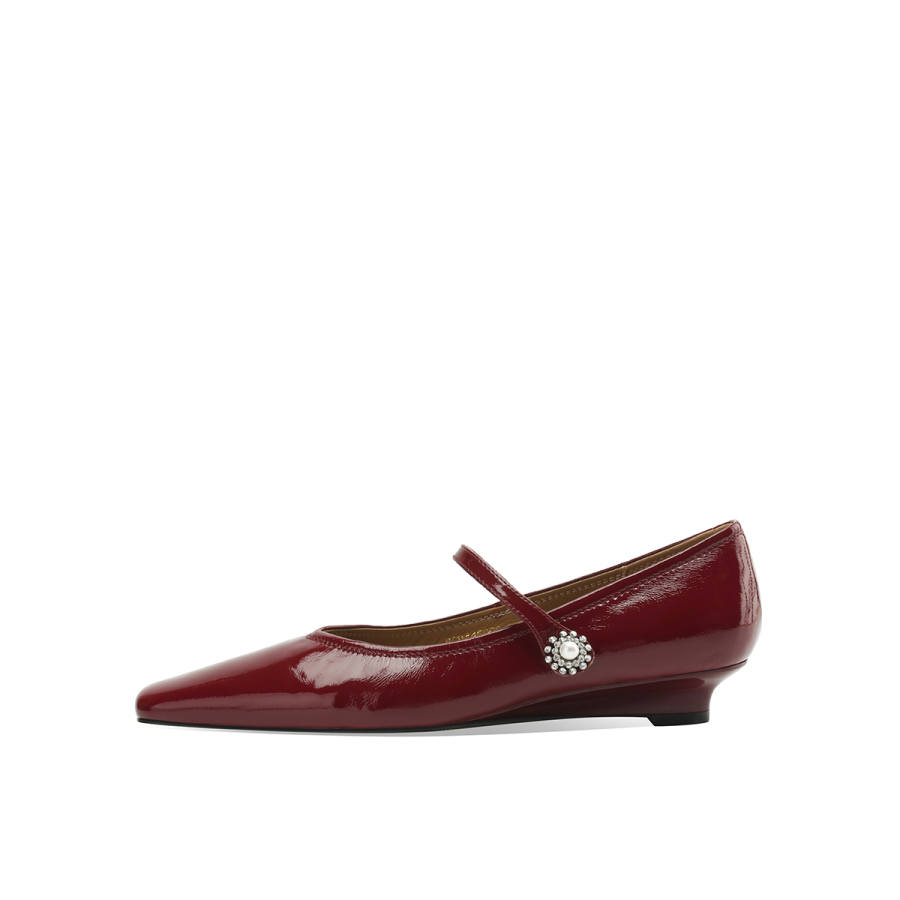 BOERDIQI Cow Leather Mary Jane Shoes Women's