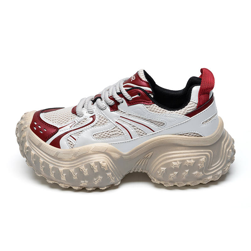 ZHR Cushioning Height Increasing Abrasion Resistant Low top Chunky Sneakers Women's