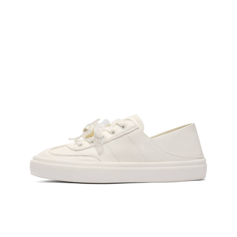 BELLE Cow Leather Low top Skateboard Shoes Women's