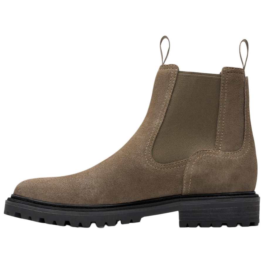 Clarks Clarks Short Chelsea Boots Men's Gray