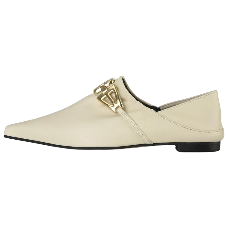 YUUL YIE Leather Casual Shoes Women's White