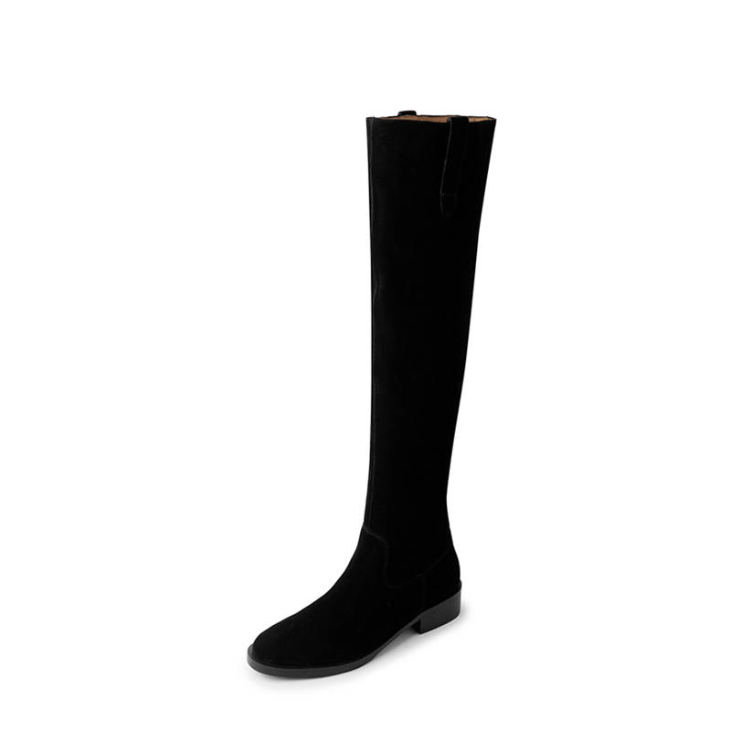 VANDEELEN Cow Leather Knee high Boots Women's