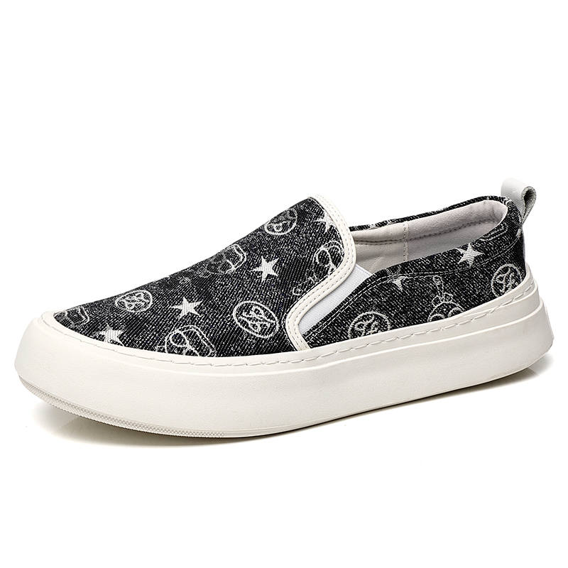 I.30 Pu Slip Resistant Abrasion Resistant Low top Skateboard Shoes Men's Black