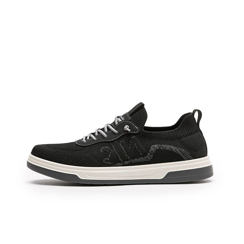 LAORENTOU Casual Shoes Men's Low Top Black