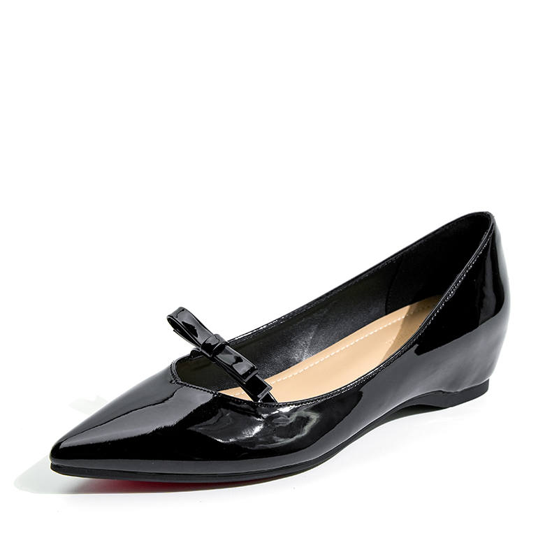 ZUOMILUO Patent Leather Casual Shoes Women's