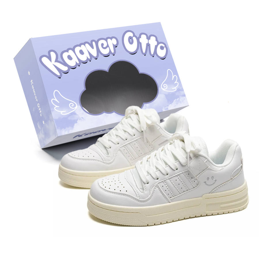 KAAVER OTTO Low top Skateboard Shoes Unisex White