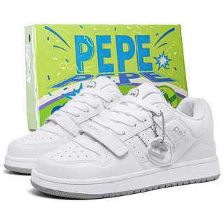 Pepe The Frog Synthetic Leather Height Increasing Low top Casual Shoes Unisex