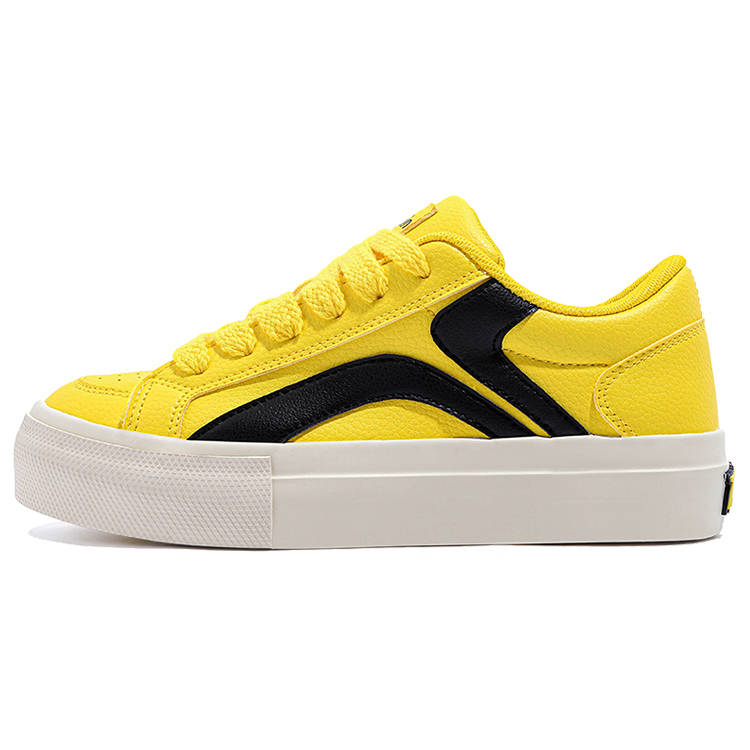 TUOPIN Pai Shoes Synthetic Leather Low top Skateboard Shoes Women's