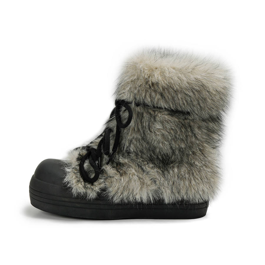 BOJUEMAO Short Snow Boots Women's