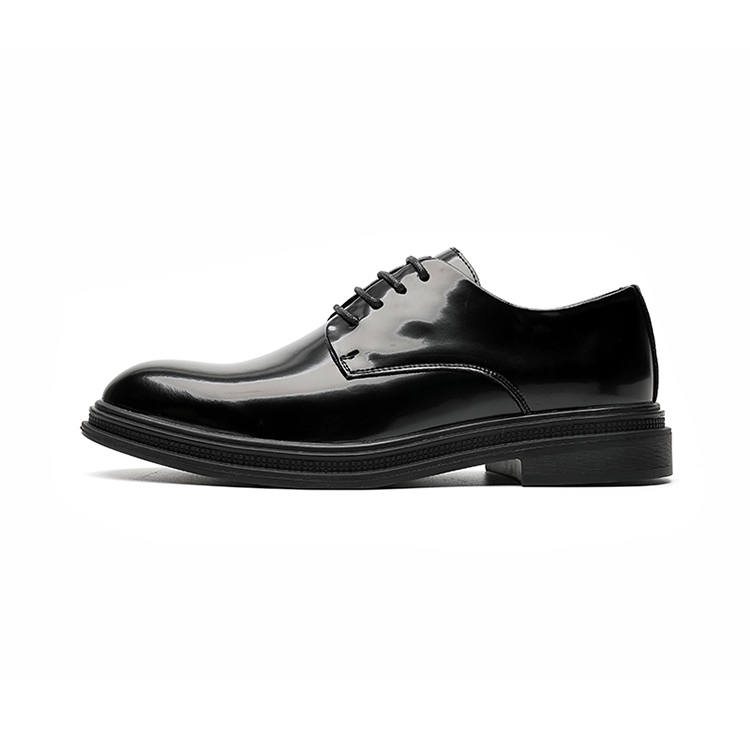GZZ Dress Shoes Men's Low Top Black
