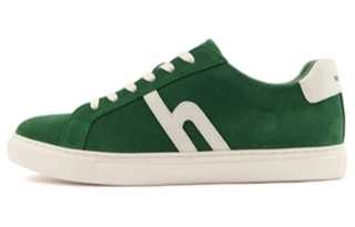 HAZZYS Cow Split Leather Low top Skateboard Shoes Men's