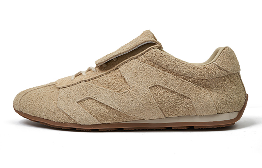 MINNETONKA MS80 Collection, Flap German Army Trainers Cow Suede Retro Sports Low top Casual Shoes Women's