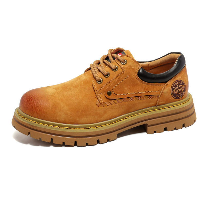 WEISHIBANGWEI Suede Casual Leather Shoes Men's