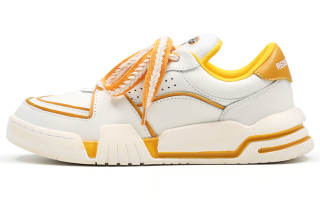 The Last Redemption Spacecourt Stylish Skateboarding Shoes Women's Yellow