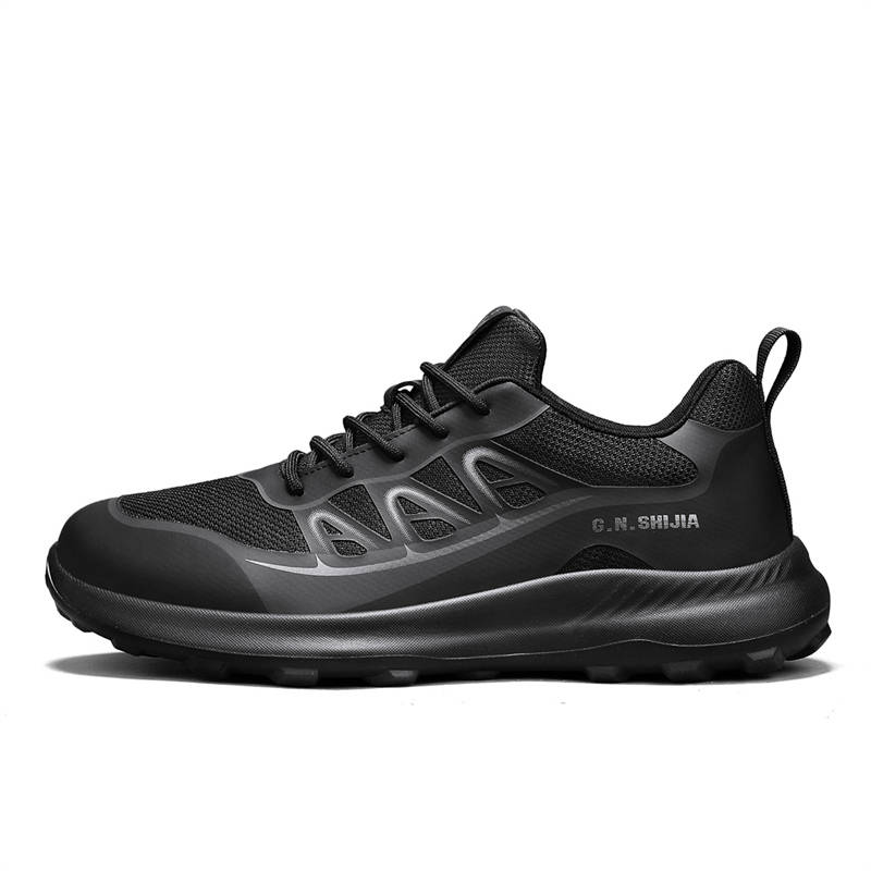 G.N.SHIJIA Fabric Low top Casual Shoes Men's Black