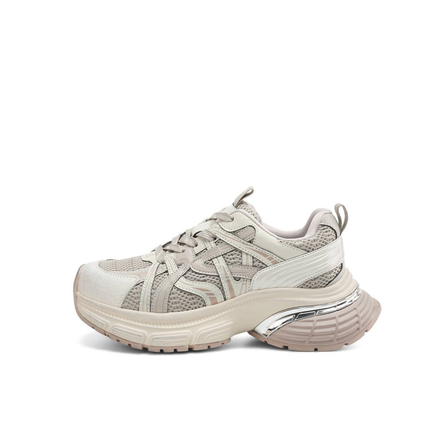 BOERDIQI Breathable Lightweight Height Increasing Breathable Lightweight Height Increasing Low top Chunky Sneakers
