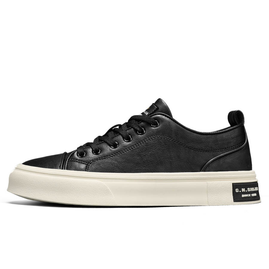G.N.SHIJIA Board Cow Collection Abrasion Resistant Lightweight Low top Skateboard Shoes Men's