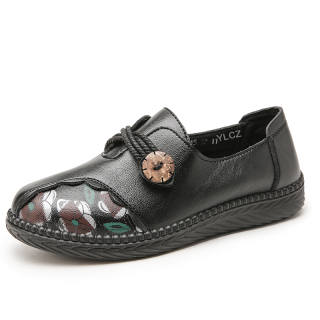 YILICHUANZHANG Microfiber Leather Casual Shoes Women's