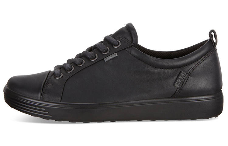 Ecco Soft 7 Gt Low top Stylish Skateboarding Shoes Women's Black
