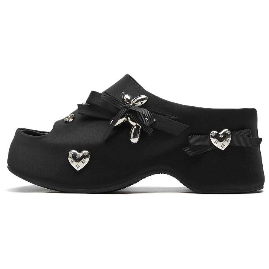 Millies MILLIE'S Rubber Quiet Slide Slippers Women's Black