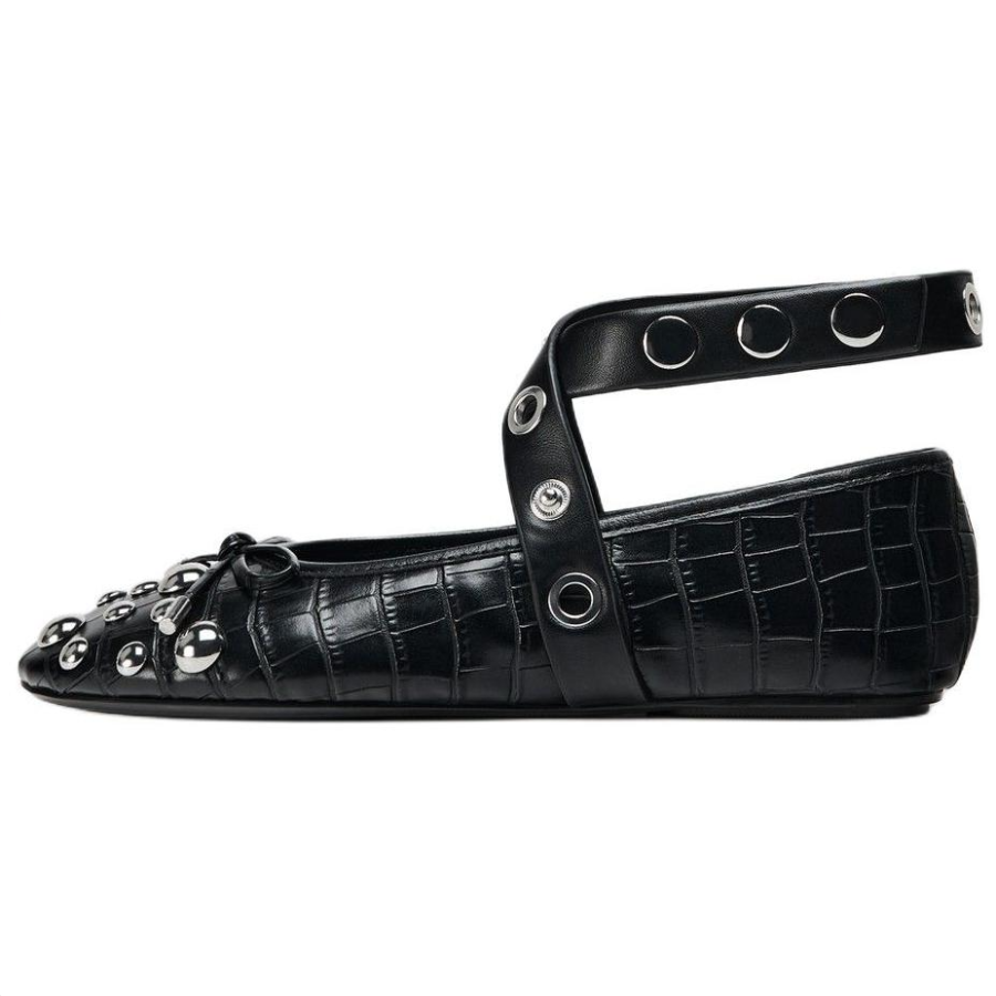 ZARA Casual Shoes 0.5cm Women's Black