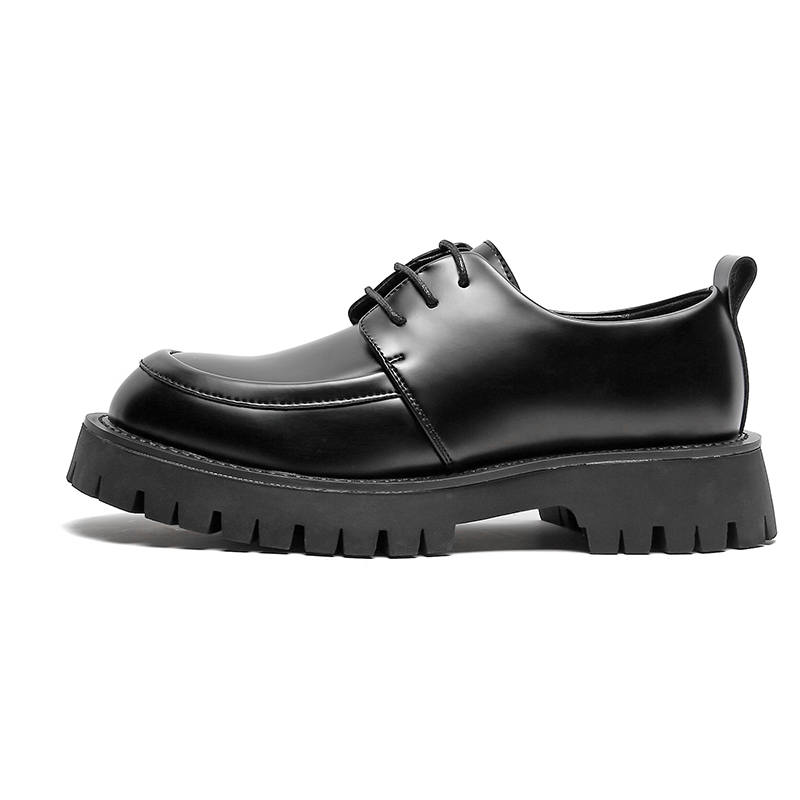 WEISHIBANGWEI WEISHIBANGWEI Microfiber Leather Casual Shoes Men's Black