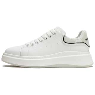 DENIERSEN Men's Casual Shoes Men's Low Top White/Baishase