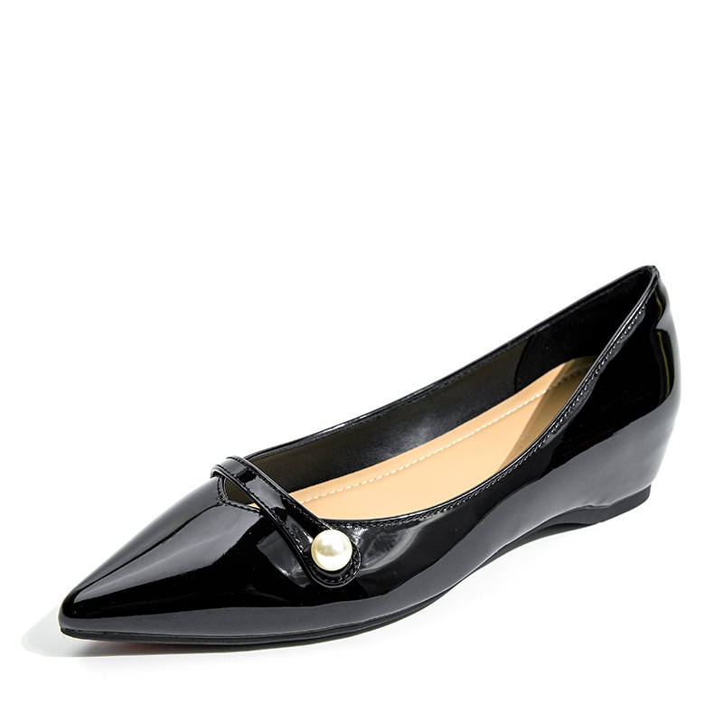ZUOMILUO Patent Leather Casual Shoes Women's
